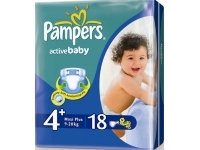  Pampers Active Baby 9-20  18 