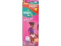  Pampers Active Girl Extra Large 16+  44 