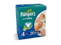  Pampers Active Baby Maxi 7-18  20 