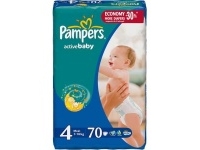  Pampers Active Baby Maxi 7-18  70 