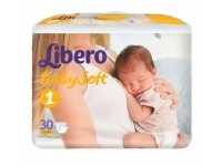  Libero Baby Soft Newborn 2-5  30 