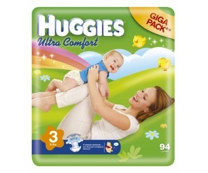  Huggies Ultra Comfort Giga 5-9  94 