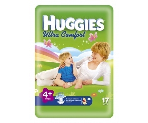  Huggies Ultra Comfort 10-16 . 17 .