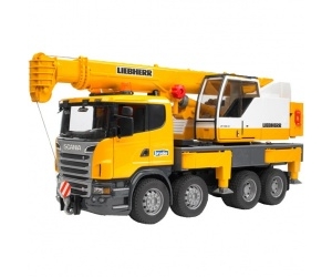   Scania R-series Liebherr Bruder