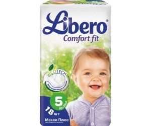  Libero Comfort Fit EcoTech Maxi Plus 10-16  18 