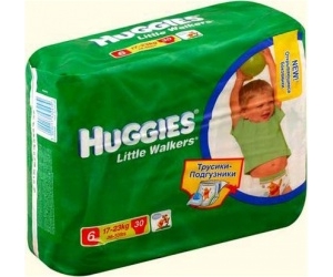  Huggies Little Walkers Jumbo 17-23  30 