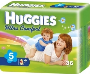  Huggies Ultra Comfort Econom 12-22  36 