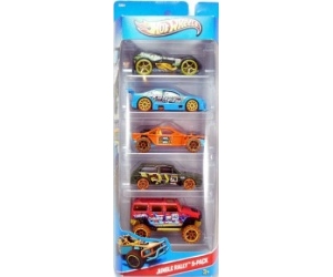   5  Jungle Rally Hot Wheels Mattel U