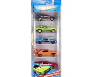   5  Muscle Mania Hot Wheels Mattel U