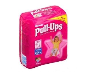  Huggies Pull-Ups Jambo Medium Girl 9-15  16 