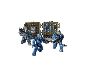 Halo   8 UNSC cobalt combat unit Mega Bloks