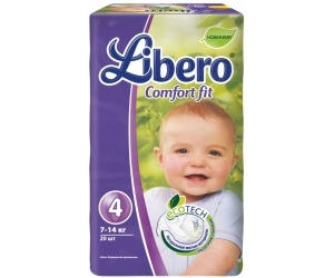  Libero Comfort Fit EcoTech Maxi 7-14  20 