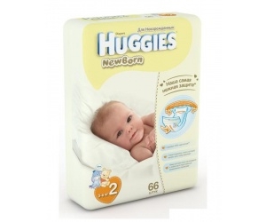  Huggies Newborn 3-6  66