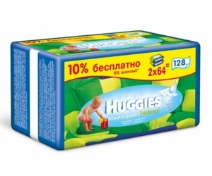 Huggies C Ultra Comfort Natural 128 