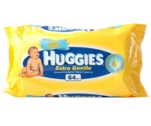   Huggies Extra Gentle 64 