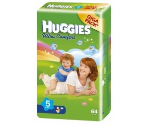  Huggies Ultra Comfort Giga 12-22  64 