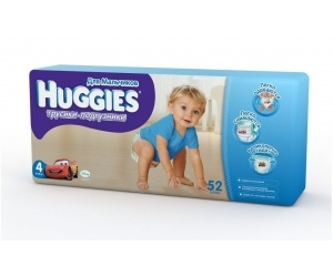  Huggies 4   Mega 9-14  52 