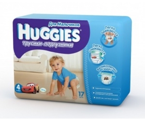  Huggies 4   9-14  17 