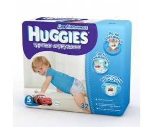  Huggies 5   Jumbo 13-17  32 