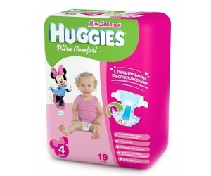  Huggies Ultra comfort   8-14  19 