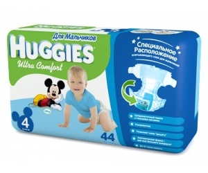  Huggies Ultra Comfort    Jumbo 8-14  44 