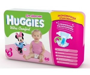  Huggies Ultra Comfort   Mega 8-14  66 