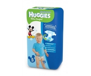  Huggies Ultra Comfort   12-22  15 