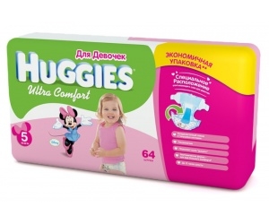  Huggies Ultra Comfort   Giga 12-22  64 