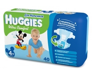  Huggies Ultra Comfort   Jumbo 10-16  40 