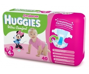  Huggies Ultra Comfort   Jumbo 10-16  40 