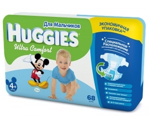  Huggies Ultra Comfort   Giga 10-16  68 