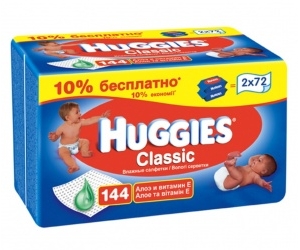 Huggies C Classic 144 