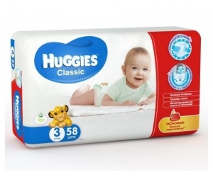  Huggies Classic Jumbo 4-9  58 