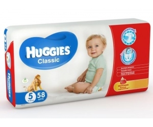  Huggies Classic Mega 11-25  58 