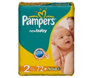  Pampers New Baby 3-6  72 