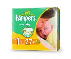  Pampers New Baby Newborn 2-5  27 