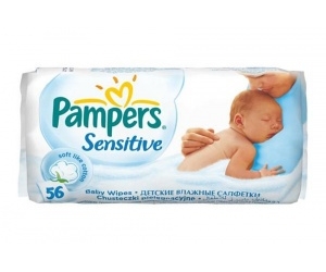   Pampers Sensitive    56 