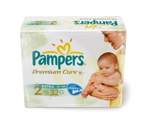  Pampers Premium Care Mini 3-6  32 