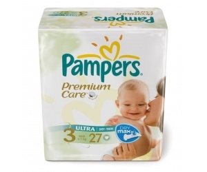  Pampers Premium Care Midi 4-7  27 