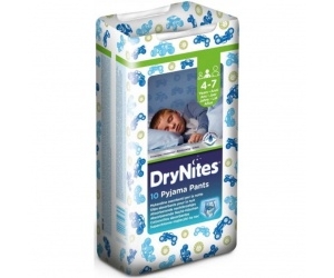  Huggies DryNites   4-7  17-30  10 