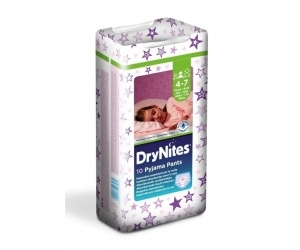  Huggies DryNites   4-7  17-30  10 