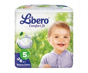  Libero Comfort Fit EcoTech Maxi Plus 10-16 36 