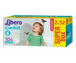  Libero Comfort - Extra Large 12-22  104 