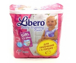  Libero Potty Training Pants 12-26  17 