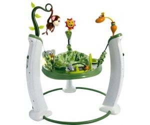   ExerSaucer Jump & Learn Safari Friends Evenflo