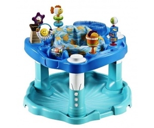   ExerSaucer Bounce & Learn Beach Baby Evenflo