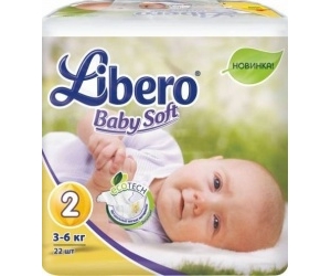  Libero Baby Soft EcoTech Mini 3-6   22 