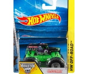 Monster Jam  Grave Digger Hot Wheels Mattel U