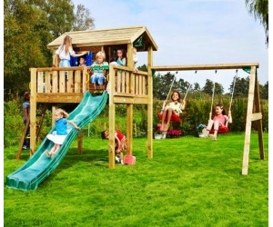 Jungle Playhouse XL  SwingModule Xtra Jungle Gym