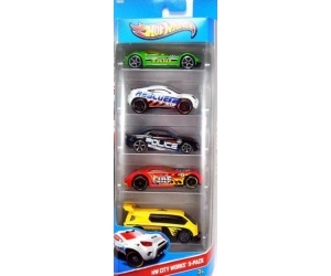   5  City Works Hot Wheels Mattel U